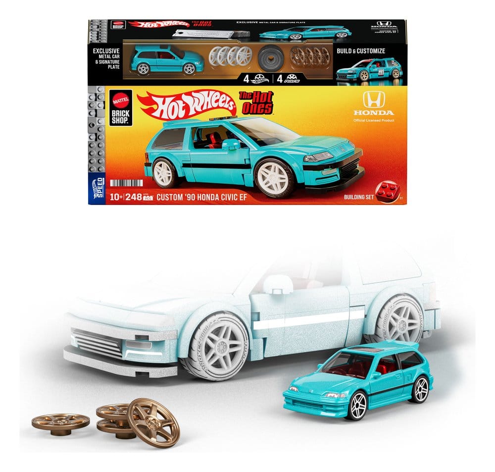 Hot Wheels Speed Series Mattel Brick Shop Building Set 1/32 Custom