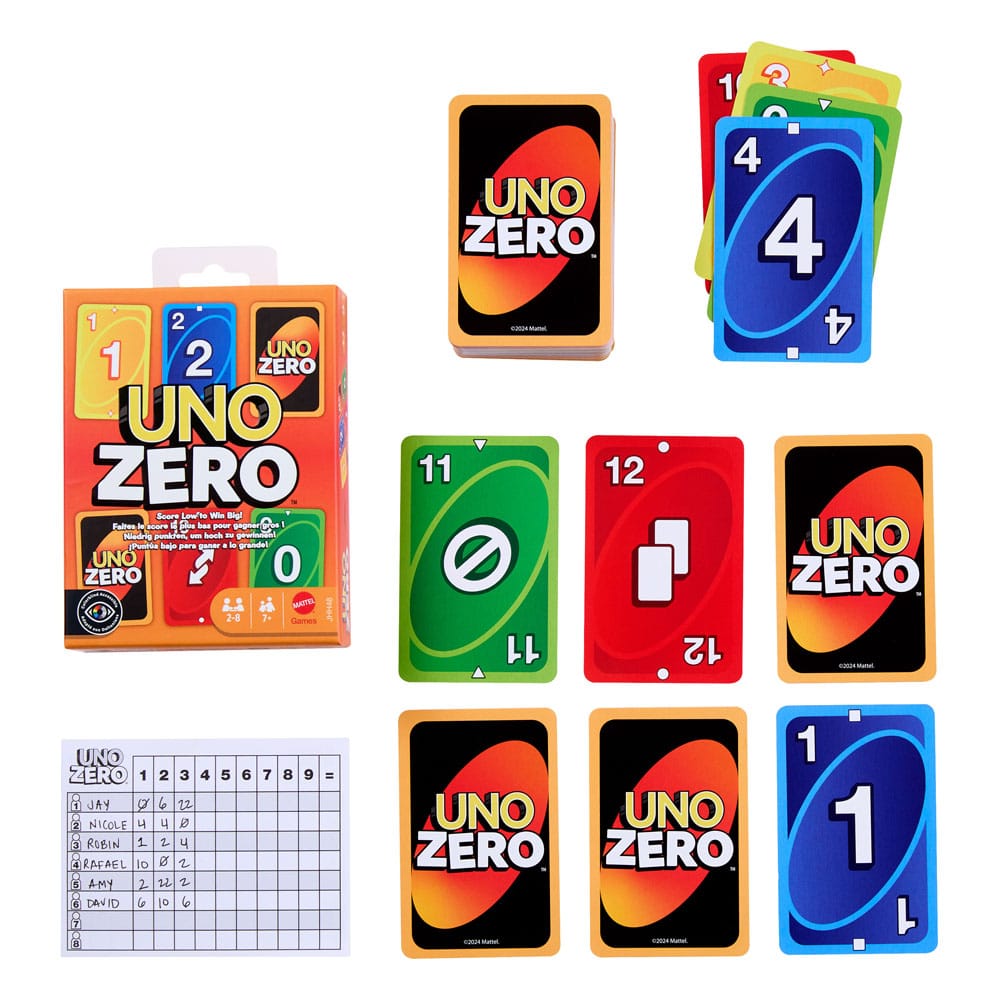 UNO Zero Card Game
