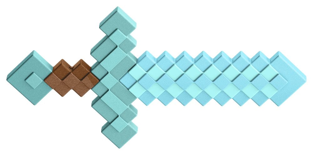 Minecraft Roleplay Replica Diamond Sword 43 cm