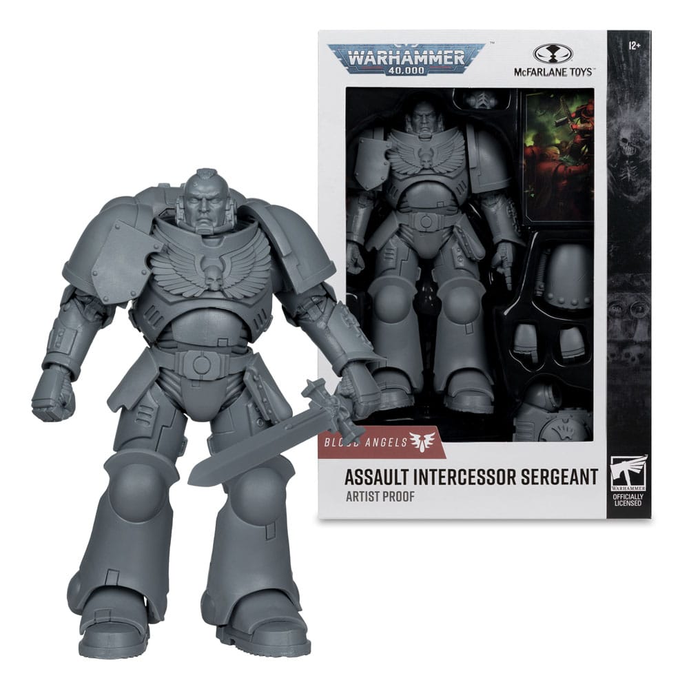 Warhammer 40,000 Action Figure Assault Intercessor Sergeant (Blood Angel) (Artist Proof) 18 cm