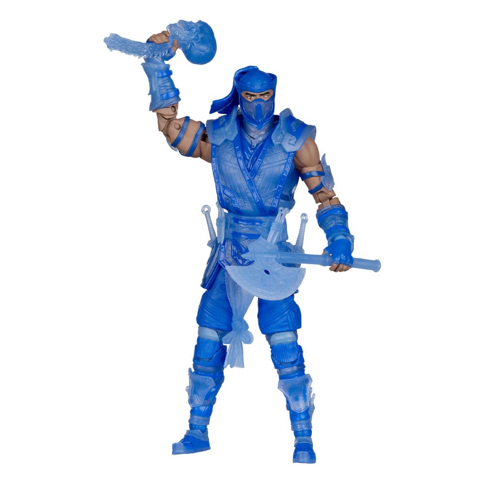 Mortal Kombat Action Figure Glow in the Dark Edition Sub-Zero (Gold Label) 18 cm