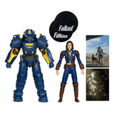 Fallout 4 Statue 2-Pack T-60 Vault Tec & Sole Survivor 18 cm