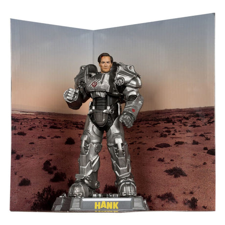 Fallout Movie Maniacs Action Figure Hank Maclean (Season 2) (Red Platinum Edition) 17 cm
