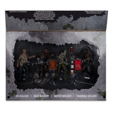 The Walking Dead Action Figures 4-Pack Walkers 13 cm