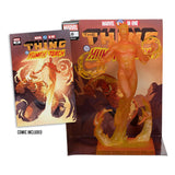 Marvel Collection PVC Statue 1/6 Human Torch (Marvel 2 in 1 #10) 29 cm