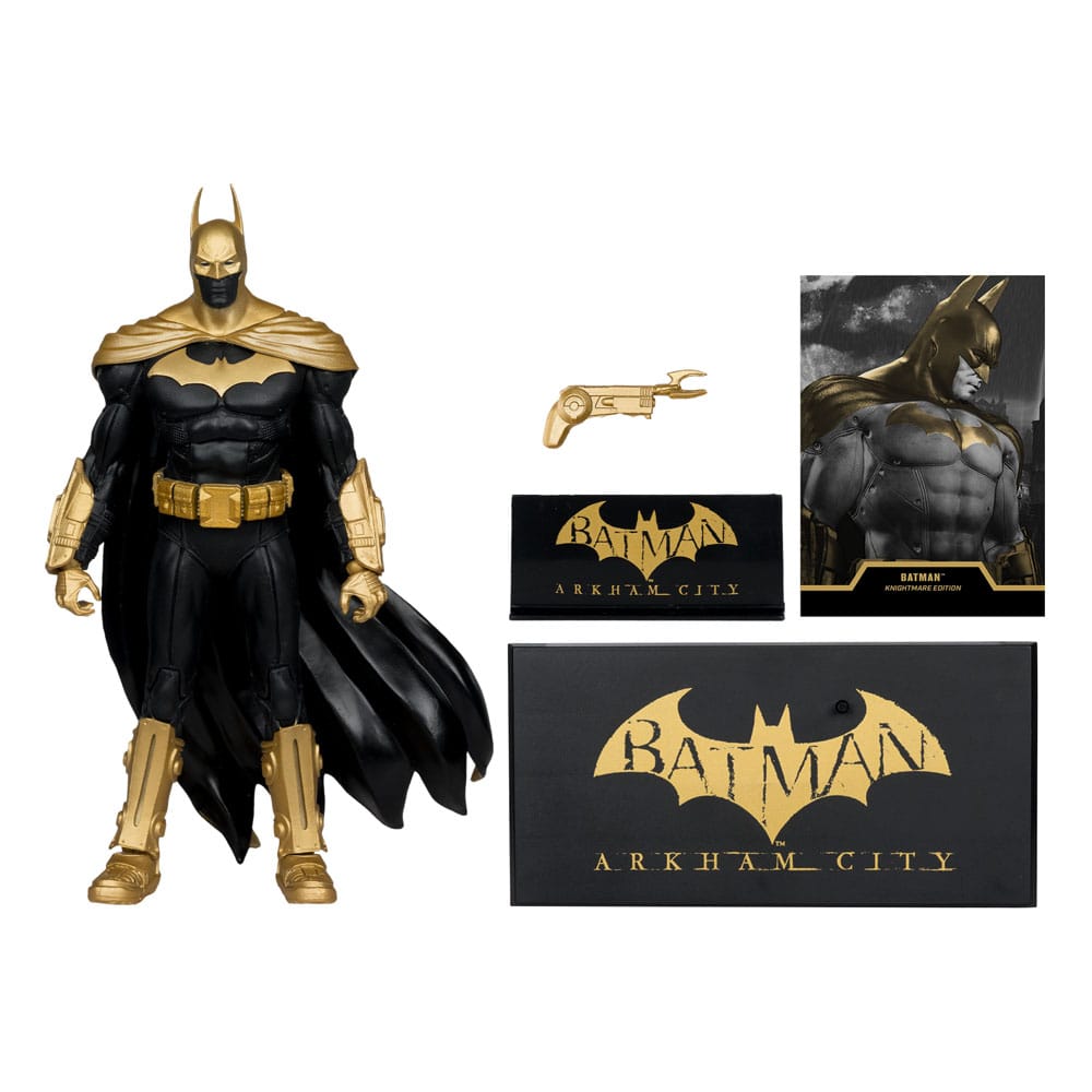DC Multiverse Action Figure Batman (Arkham City) Knightmare Edition (Gold Label) 19 cm