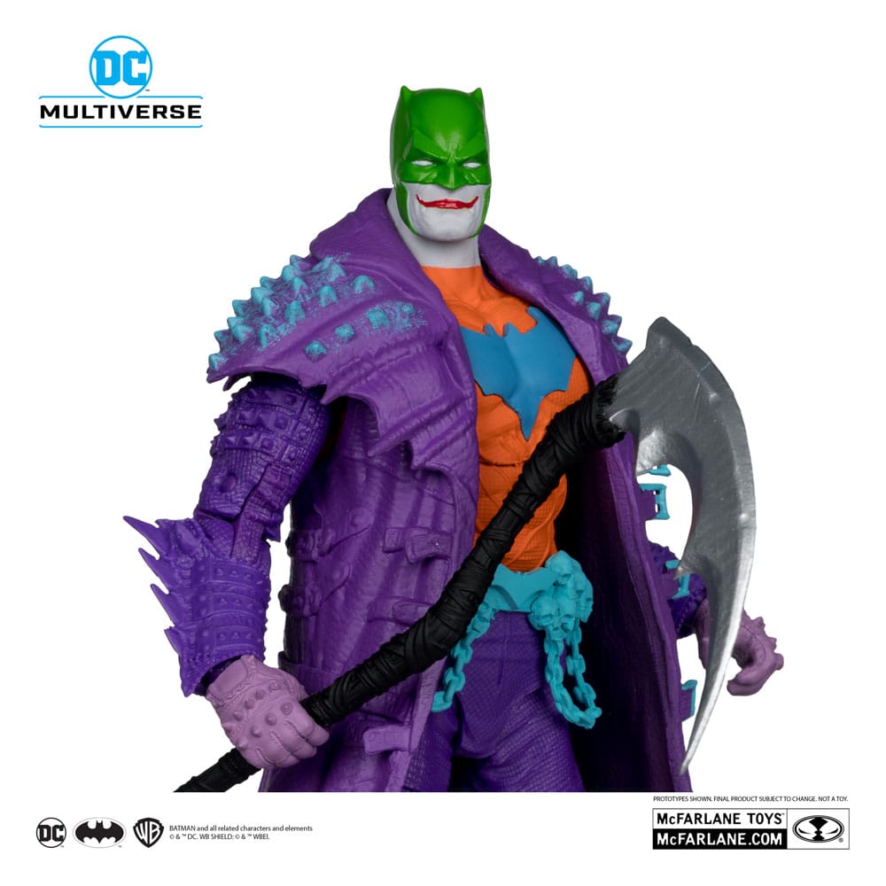 DC Multiverse Action Figure Batman (Dark Nights: Death Metal) Jokerized (Gold Label) 18 cm