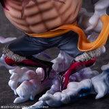 One Piece Portrait.Of.Pirates SA-Maximum PVC Figure Monkey D. Luffy Gear 4 Bounce-Man 10th Limited Ver. 30 cm