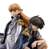 Mobile Suit Gundam Wing Alpha x Omega PVC Statue 1/8 Heero Yuy & Relena Peacecraft Set 30th Anniversary Repaint Ver. 14 cm