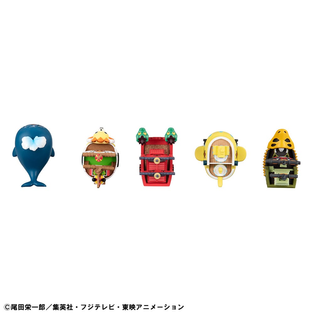 One Piece Yuracolle Series Trading Figure 5-Pack Grand Line Vol. 2 6 cm
