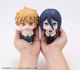 Chainsaw Man The Movie: Reze Arc Look Up PVC Statues Denji & Reze Set (with gift) 11 cm