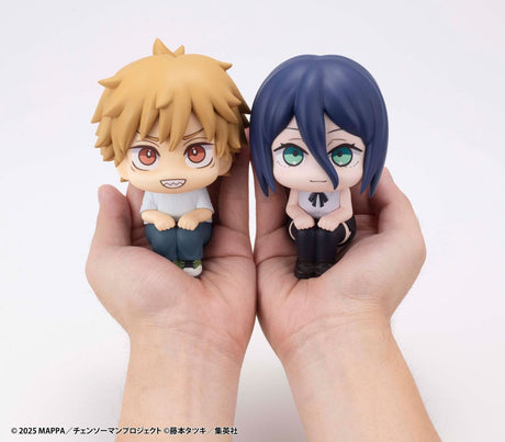 Chainsaw Man The Movie: Reze Arc Look Up PVC Statues Denji & Reze Set (with gift) 11 cm