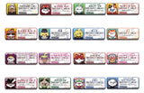One Piece Mega Cat Project Metal Badges NyanPieceNyan! Name Collection 8 cm Blind Box Display (16) (Repeat)