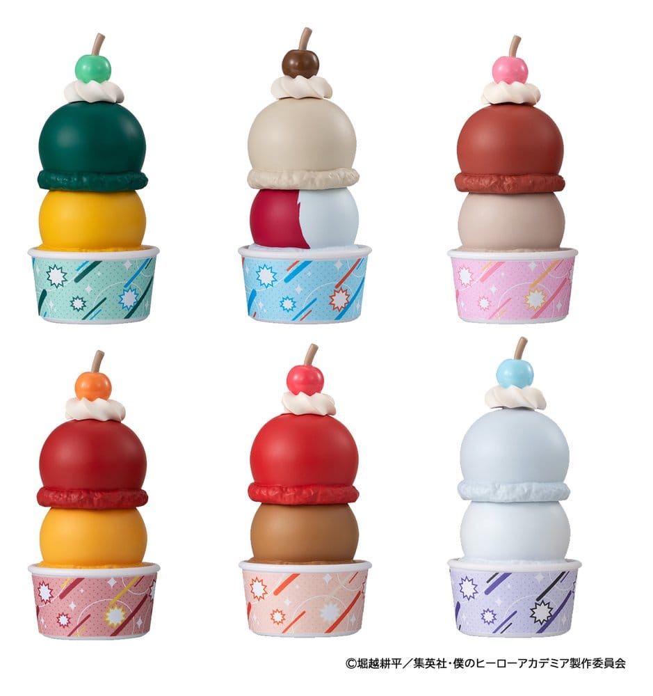 My Hero Academia Tsumichen Stack up & Change Trading Figure 6-Pack 8 cm (with gift)