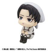 Attack on Titan Look Up PVC Statue Levi Cleaning up Ver. 11 cm