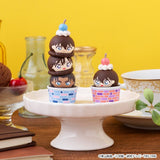 Detective Conan Tsumichen Stack up &amp; Change Mini Figures 8 cm Blind Box Assortment (6) (with gift)