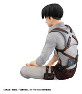 Attack on Titan G.E.M. Series PVC Figures 2-Pack Eren Yeager & Squad Captain Levi Palm Size