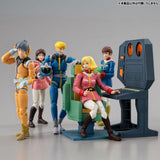 Mobile Suit Gundam G.M.G. Collection EX Diorama White Base Bridge Radio Operator Desk Set 10 cm (with gift)
