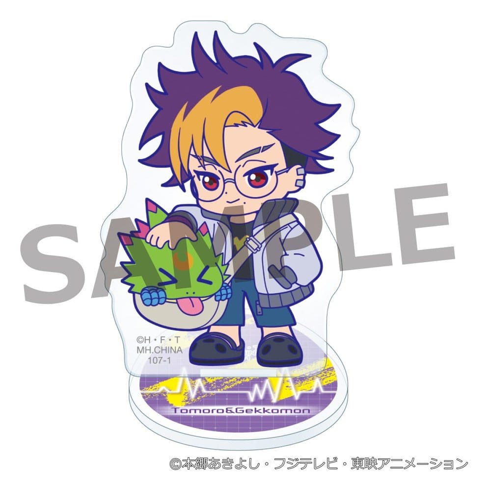 Digimon Buddycolle Acrylic Stands Beatbreak 6 cm Blind Box Display (6)