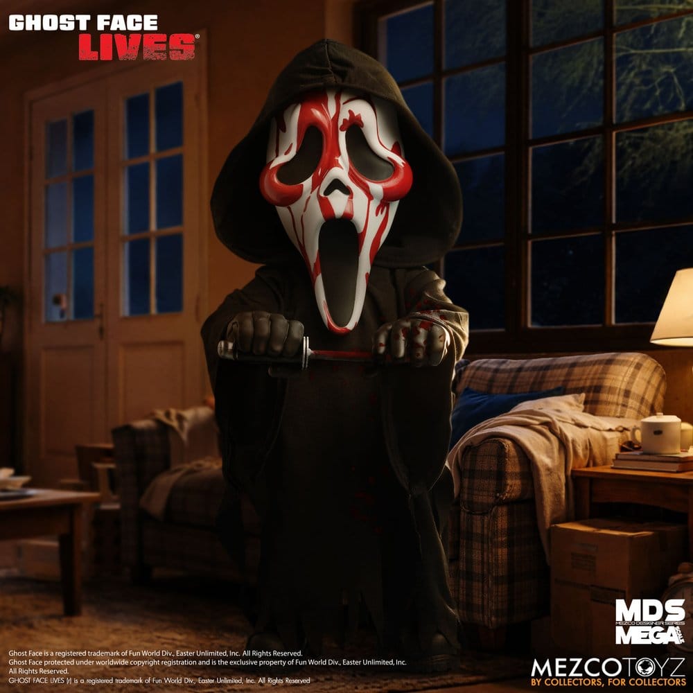 Scream MDS Roto Plush Doll Bloody Ghost Face 38 cm