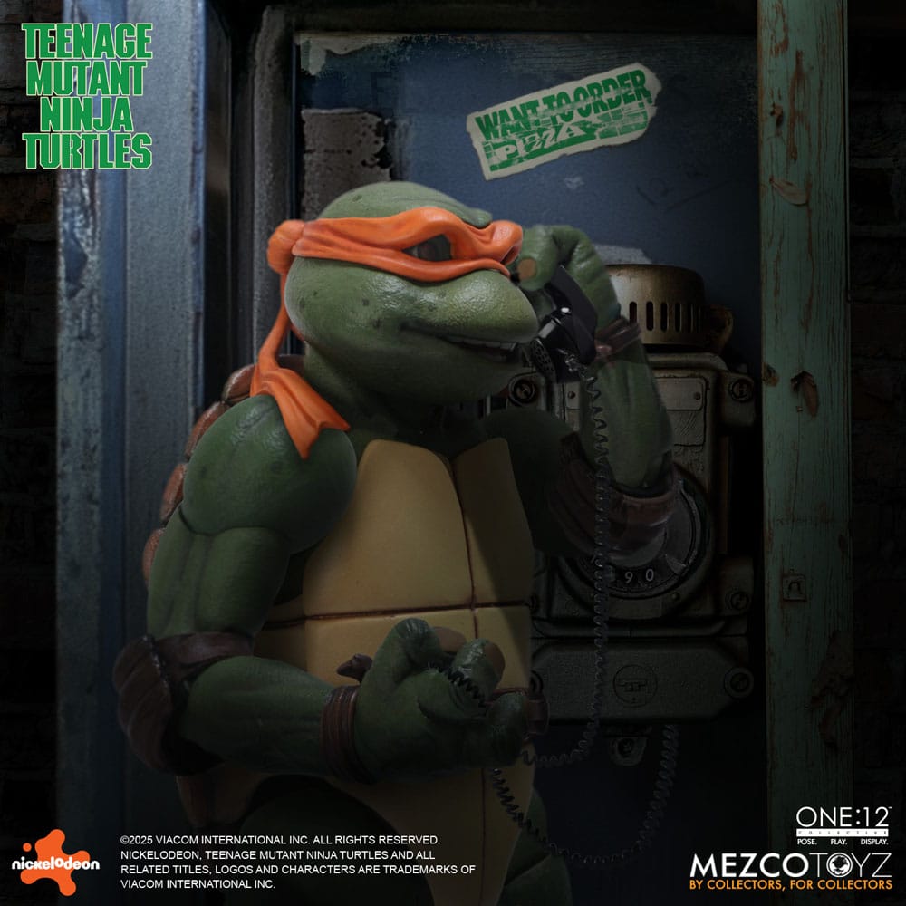 Teenage Mutant Ninja Turtles Figures box set 1/12 Teenage Mutant Ninja Turtles (1990 Movie) 15 cm