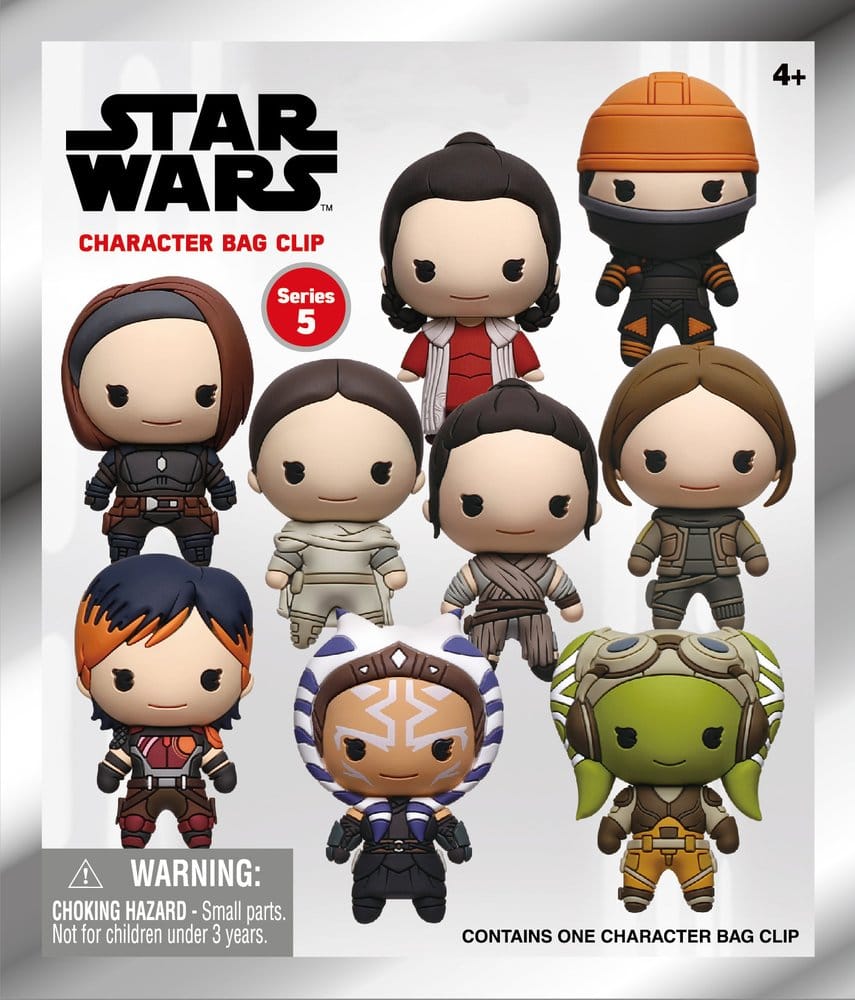 Woman of Star Wars 3D PVC Bag Clips Series Blind Bag Display (24)