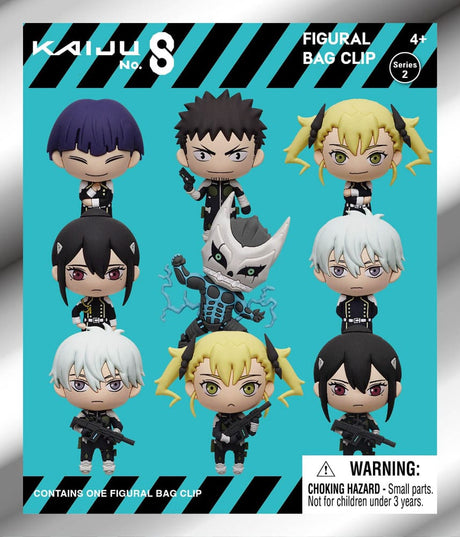 Kaiju No. 8 PVC Bag Clips Series 2 Display (24)