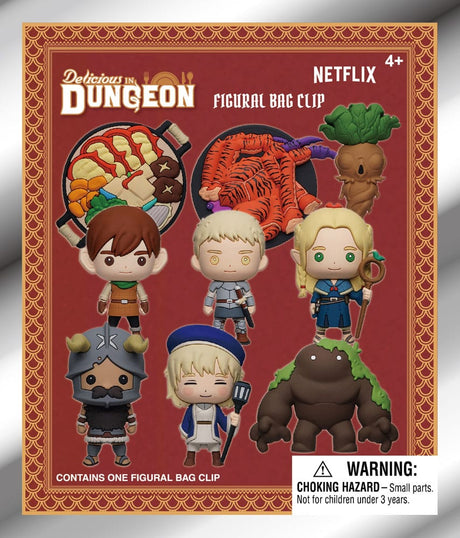 Delicious in Dungeon PVC Bag Clips Series 1 Display (24)