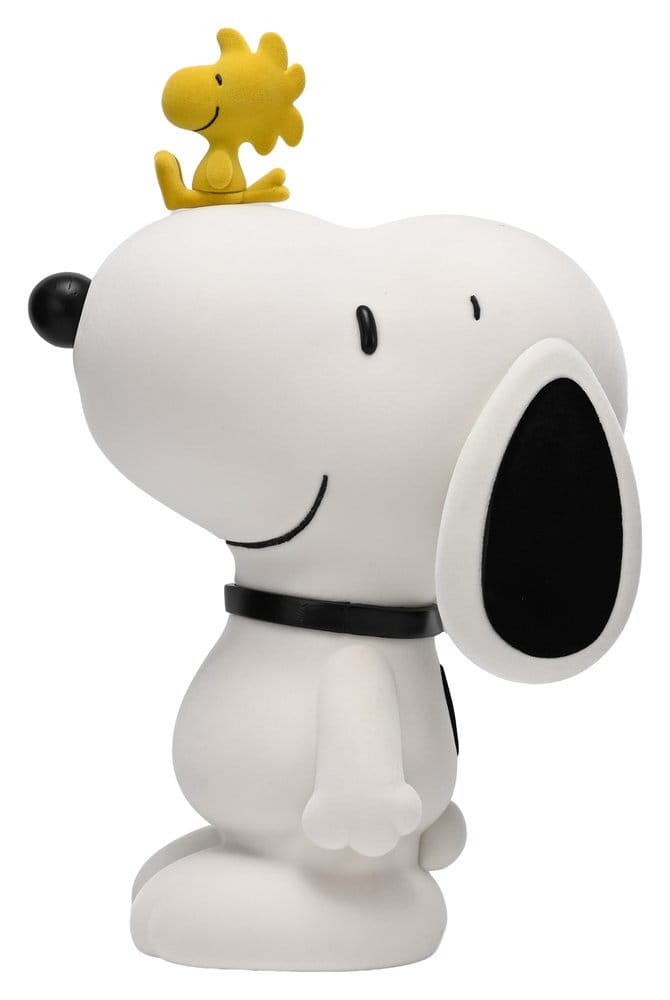 Snoopy Figural Bank Snoopy & Woodstock (Flocked)