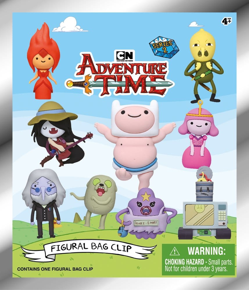Adventure Time 3D PVC Bag Clips Series 2 Blind Bag Display (24)