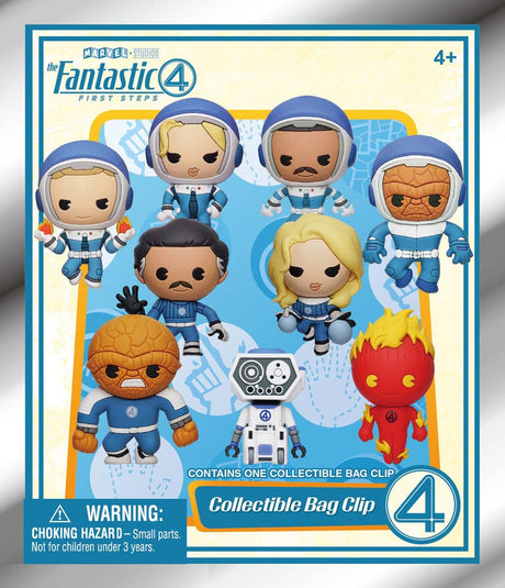 Fantastic Four 3D PVC Bag Clips Movie Display (24)