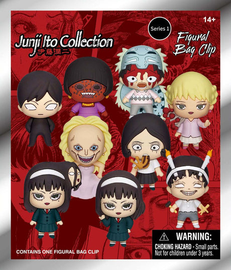 Junji Ito Collection PVC Bag Clips Series 1 Display (24)