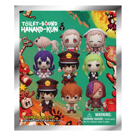 Toilet-Bound Hanako-kun 3D PVC Bag Clips Series 2 Display (24)
