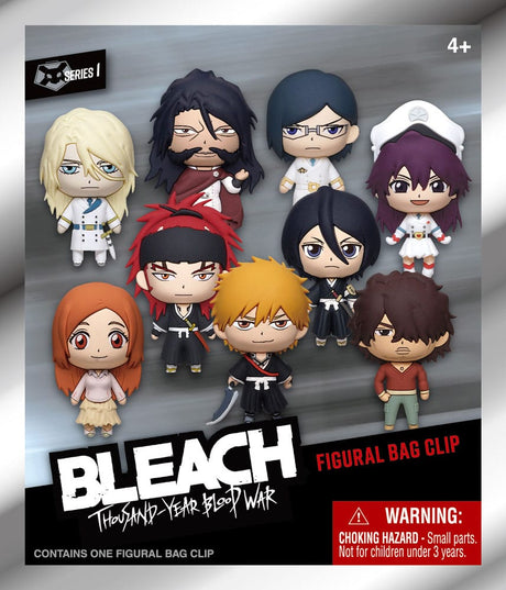 Bleach Thousand-Year Blood War 3D Foam Bag Clips Series 1 Display (24)