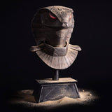 Stargate Desktop Replica Helmet Replica Serpent Guard Helmet Apophis 15 cm