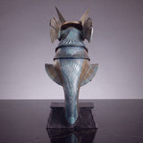 Stargate Desktop Replica Helmet Replica Jackal Guard Helmet Anubis 15 cm