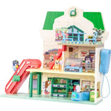 Bluey Mini Figure Playset Bluey Let's Play Chef Supermarket