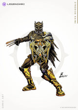 Legendari Actionfigur 1/10 Cyberius Kaine 18 cm