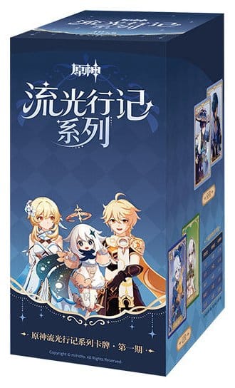Genshin Impact Trading Card Game Journey of Light Blind Box Display (18) *Chinese Version*