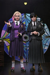 Wednesday Action Figures 2 Pack Wednesday Addams (Nevermore Uniform) and Enid 20 cm