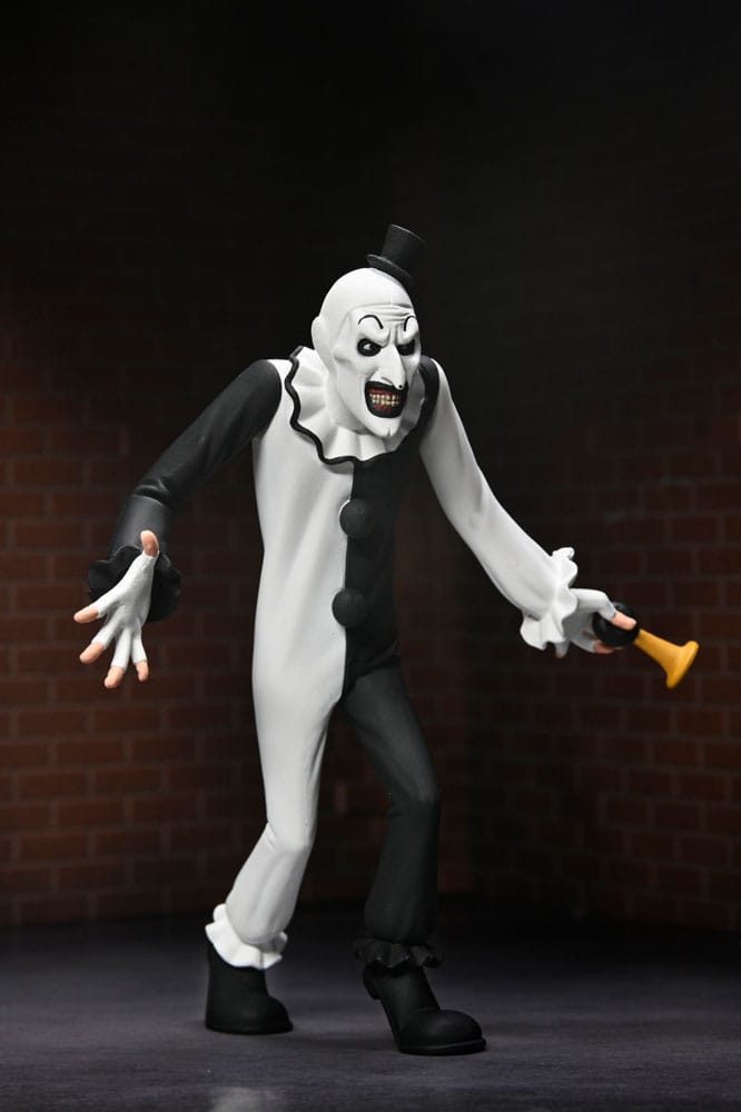 Terrifier Toony Terrors Action Figure Art the Clown 15 cm