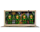 Teenage Mutant Ninja Turtles (Mirage Comics) 4-Pack Action Figures Leonardo, Raphael, Michelangelo, Donatello 18 cm