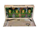 Teenage Mutant Ninja Turtles (Mirage Comics) 4-Pack Action Figures Leonardo, Raphael, Michelangelo, Donatello 18 cm