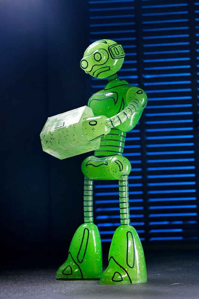 Teenage Mutant Ninja Turtles (Mirage Comics) Action Figure Transmat Fugitoid GID 18 cm