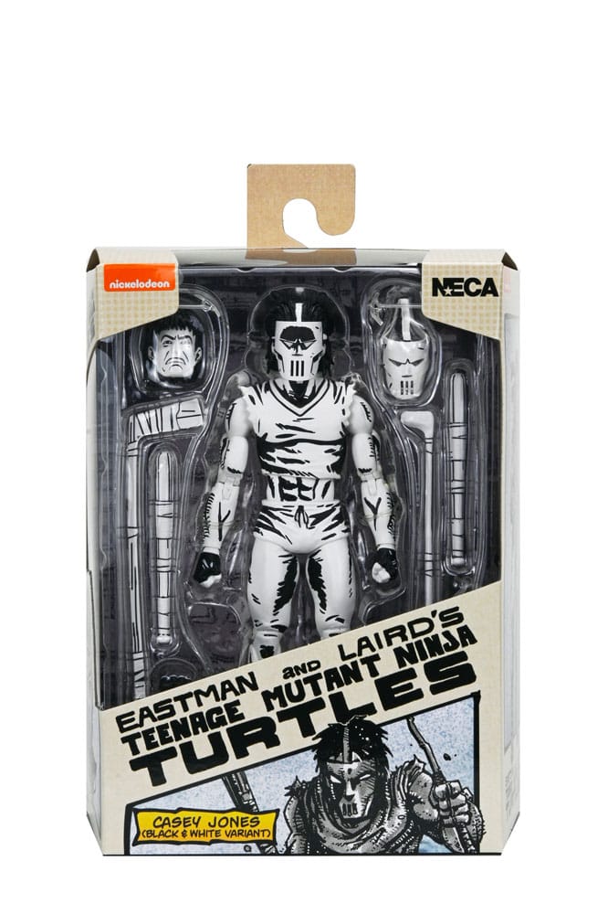 Teenage Mutant Ninja Turtles Action Figure Casey Jones Black & White 18 cm