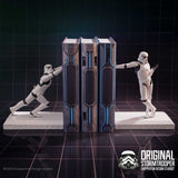 Original Stormtrooper Bookends Working Hard Hardly Working 19 cm