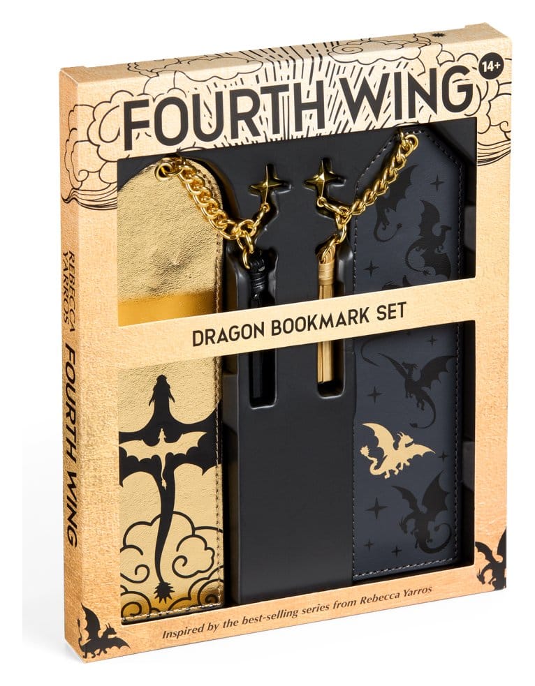 Fourth Wing Bookmarks 2-Pack Dragon 15 cm
