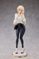 Original Character Statue 1/4 Aoi Koigakubo Illustrated by Fujiko Leather Pants Deluxe Edition 42 cm