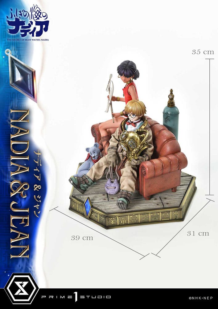 Nadia: The Secret of Blue Water Concept Masterline Series Statue 1/6 Nadia & Jean Bonus Ver. 35 cm