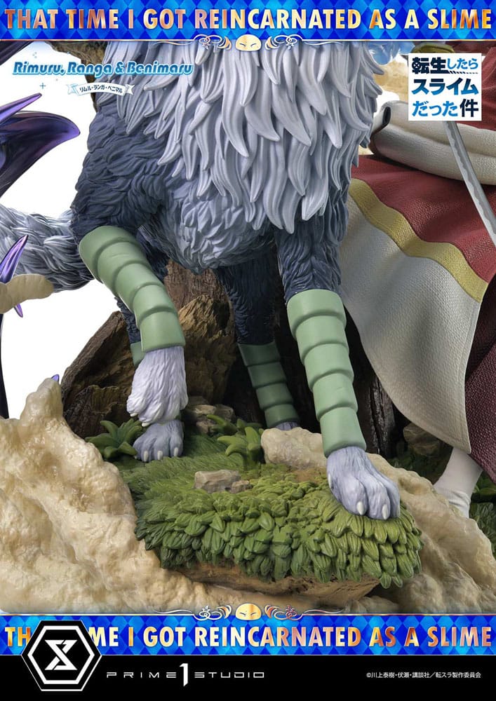 That Time I Got Reincarnated as a Slime Concept Masterline Series Statue 1/6 Rimuru, Ranga and Benimaru Deluxe Bonus Version 59 cm